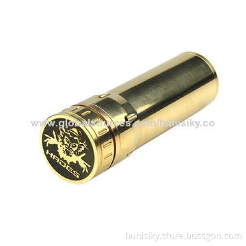 2014 China New Arrival Hades Mod 26650 Battery with Stainless Steel/Golden/Silver Colors